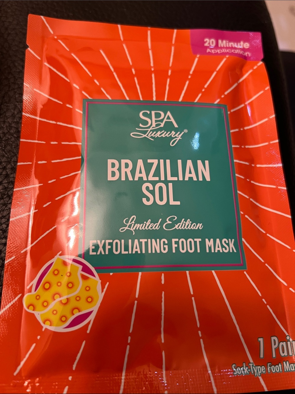 SPA LUXURY BRAZILIAN SOL DUO NWT BODY BUTTER & EXFOLIATING FOOT MASK - Picture 3 of 5